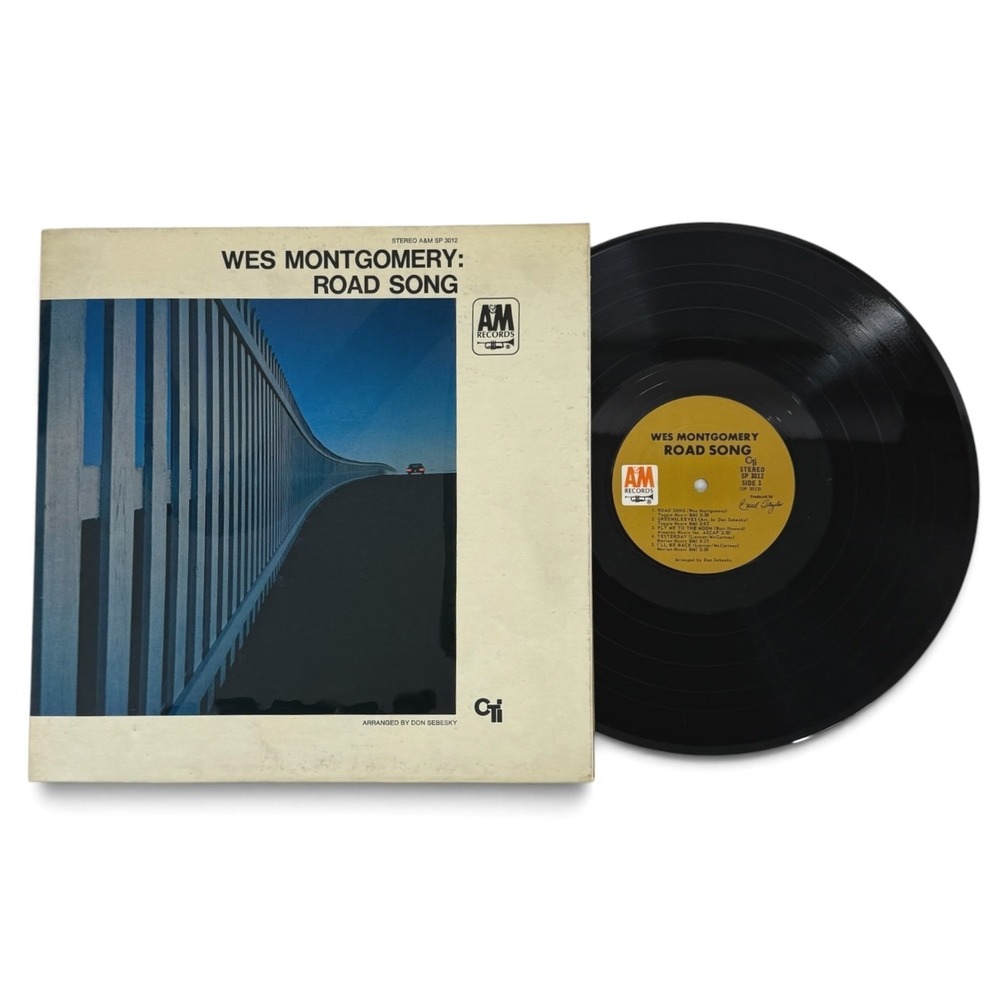 Wes Montgomery Road Song Vinyl LP A&M CTI SP3012 Stereo Jazz Gatefold 12" Tested